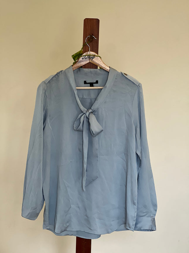 Women's Full Sleeve Blue Top - XL Size