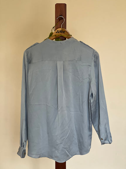 Women's Full Sleeve Blue Top - XL Size