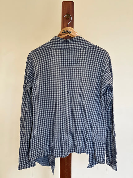 SPYK Women's  Checked Gray Shrug - L Size