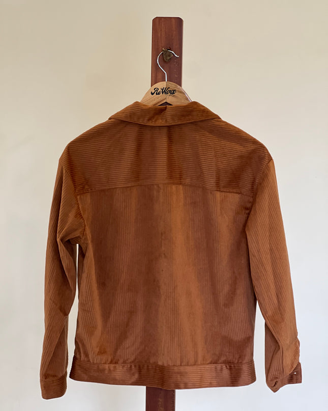 Women's Brown Jacket Full Sleeve