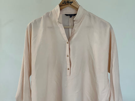 Allen Solly Women's  Full Sleeve Beige Top - M Size