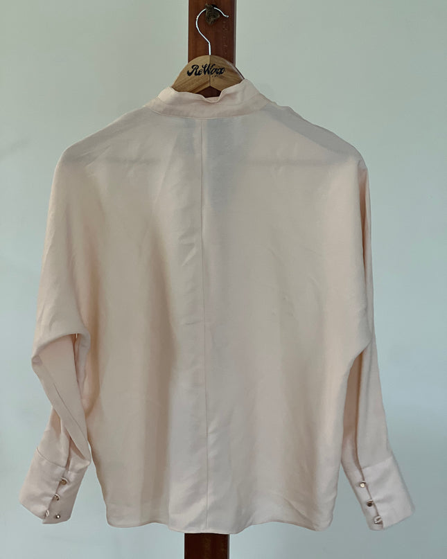Allen Solly Women's  Full Sleeve Beige Top - M Size