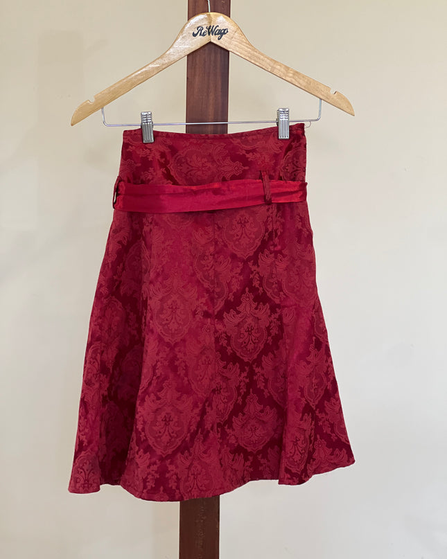 Women's Short Red Skirt - XS Size