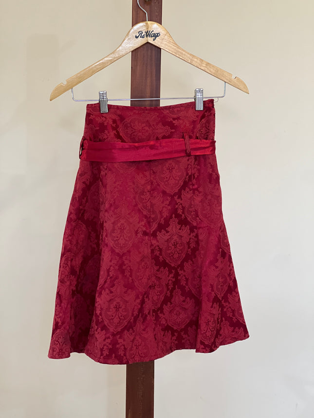 Women's Short Red Skirt - XS Size