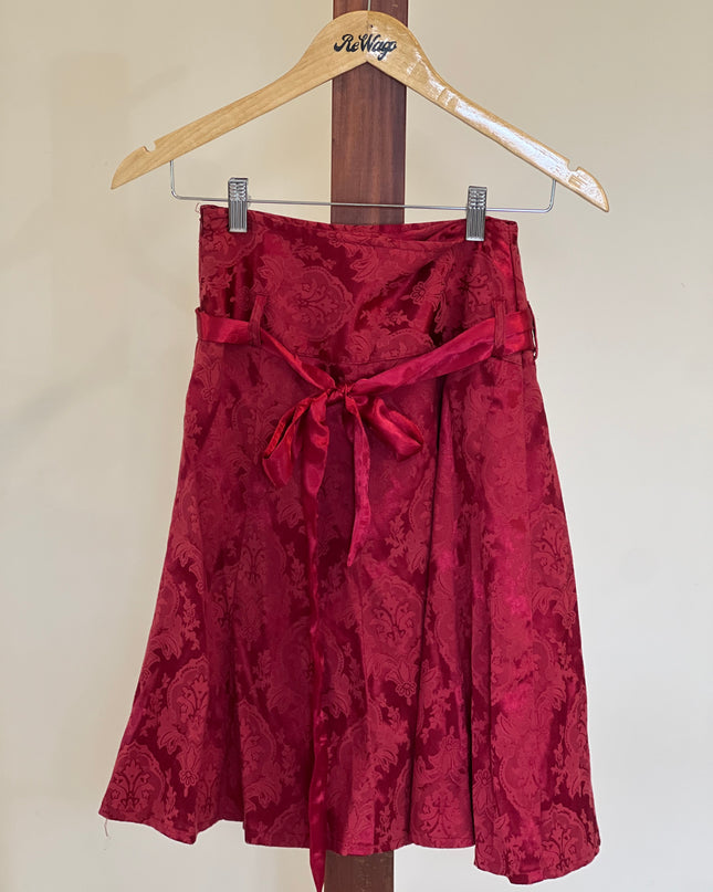 Women's Short Red Skirt - XS Size