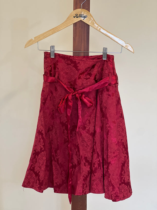 Women's Short Red Skirt - XS Size