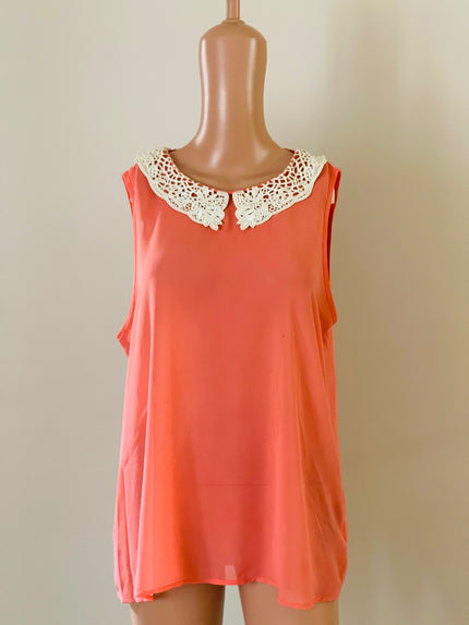 MAX Women's Casual Peach Top - XL Size