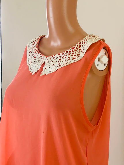 MAX Women's Casual Peach Top - XL Size