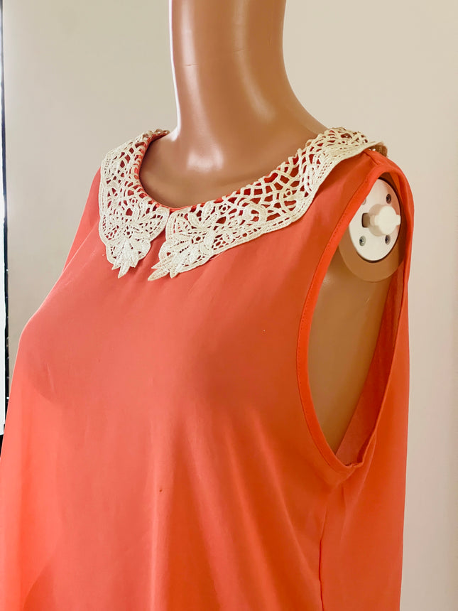 MAX Women's Casual Peach Top - XL Size
