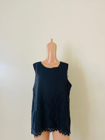MAX Women's Casual Black Top - XL size