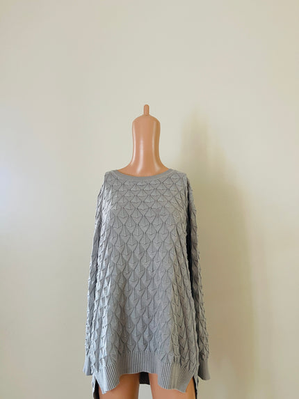 SPLASH Women's Casual Gray Pullover - XL Szie