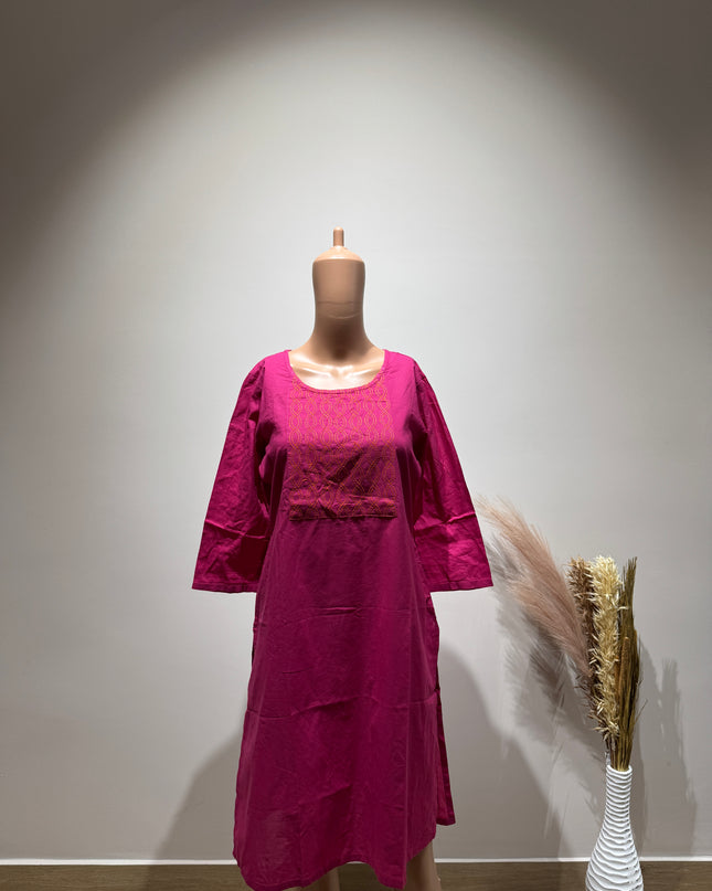 MAX Womens Magenta Churidar M Size