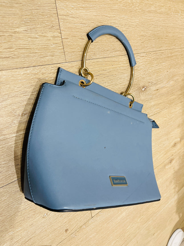 Women's Van Heusen blue polyurethane handbag