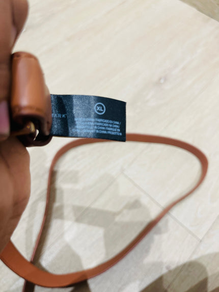 Women's Celine Triomphe gold-toned Buckle Shaped  Belt