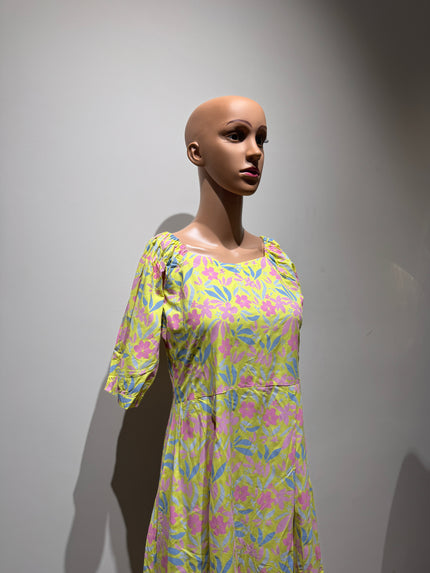 HAY Women's Casual Yellow Dress - M Size