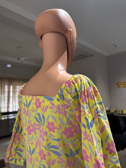 HAY Women's Casual Yellow Dress - M Size