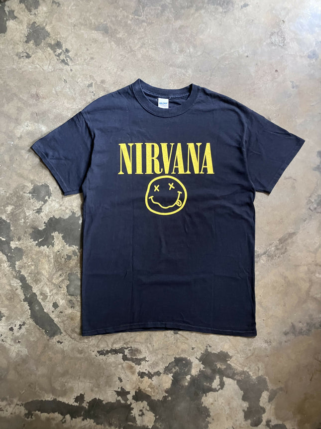 Nirvana smiley T-shirt