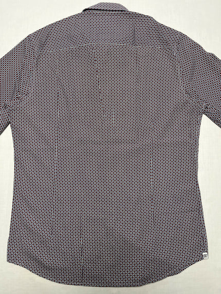 CR7 Men's Printed Long Sleeve Shirt