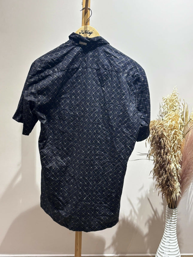 Men's Casual Black Shirt - XL Size