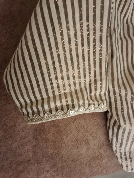 Padded Blouse - Back Open Tie Up - Ethnic and Modern - Suitable for M & S