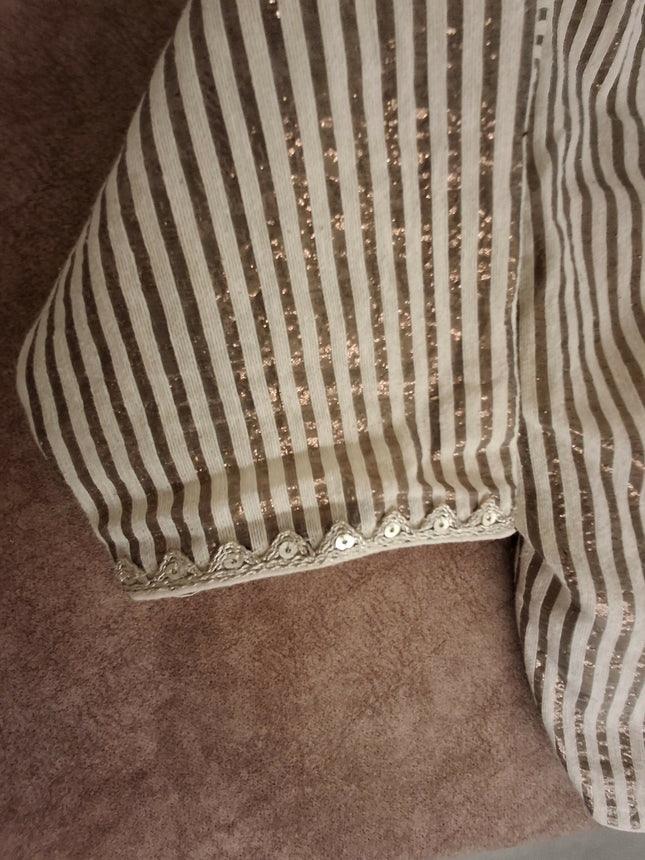 Padded Blouse - Back Open Tie Up - Ethnic and Modern - Suitable for M & S