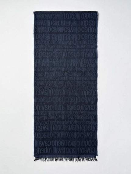 Pre owned Roberto Cavalli Printed Woolen Scarf Unisex!