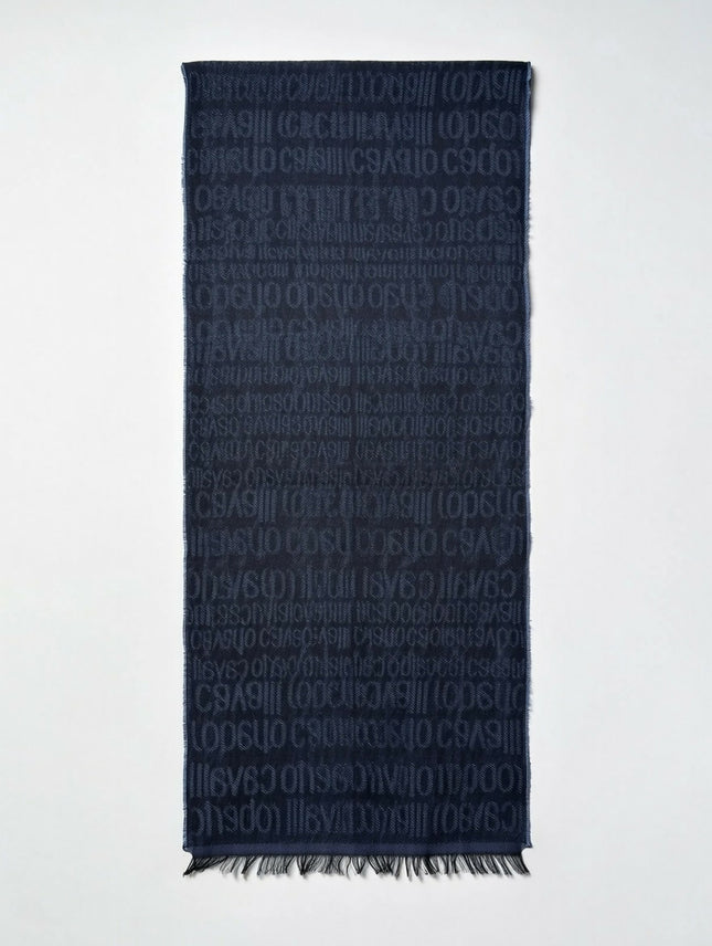 Pre owned Roberto Cavalli Printed Woolen Scarf Unisex!