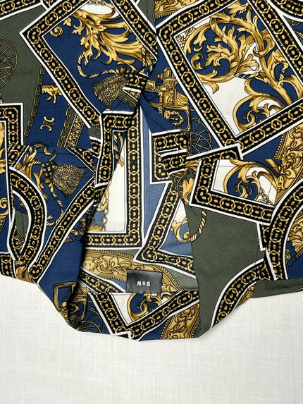 Vintage Baroque Print Men's Shirt