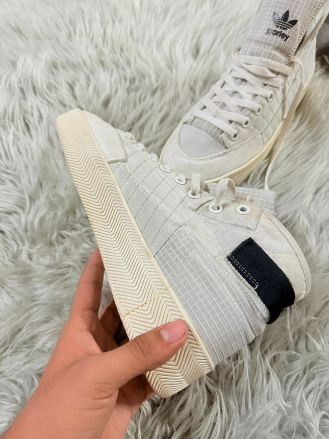 Adidas Nizza Hi Parley sneakers UK 9