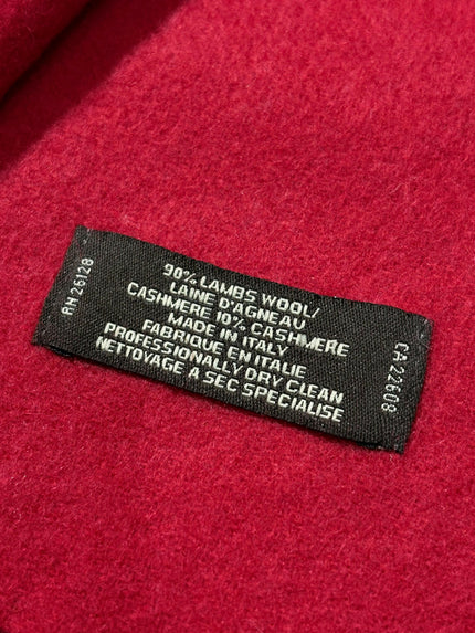 Pre owned Coach Solid Red Women's Scarve!