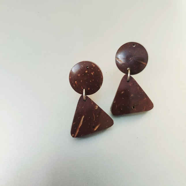 ONEarth Coconut Shell Earrings