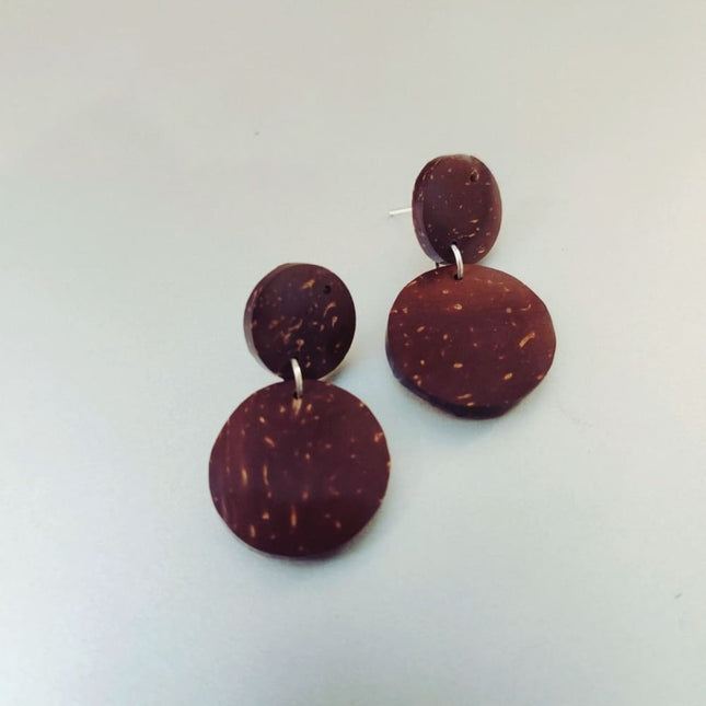 ONEarth Coconut Shell Earrings