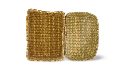 ONEarth Basket With Lid - Water Reed (Kauna Grass)