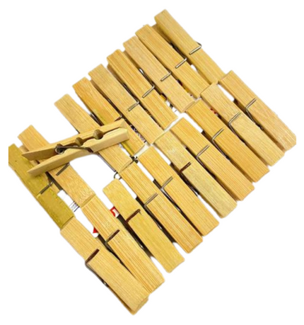 ONEarth Cloth Pegs (Bamboo) - Pack of 20