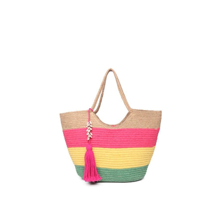 ONEarth Colourful Jute Tote Bag