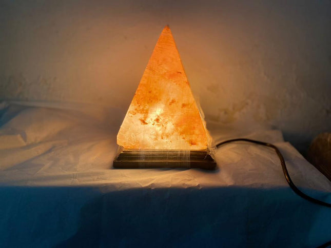 ONEarth Pyramid Himalayan Salt Lamp