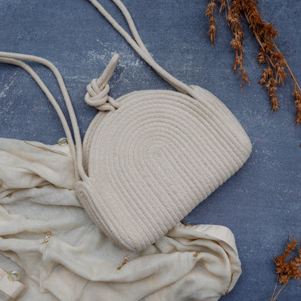 ONEarth Cream Sling Bag