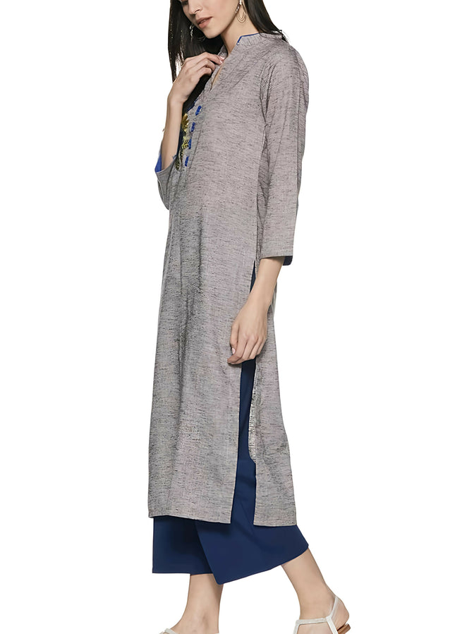 Soch Khadi Look Embroidered Kurta