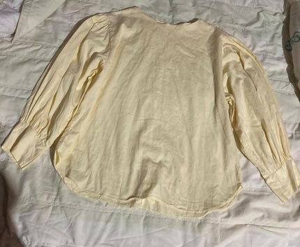 Women's Casual Yellow Top - S Size