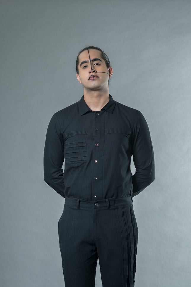 Anushe Pirani Shirt With Cording