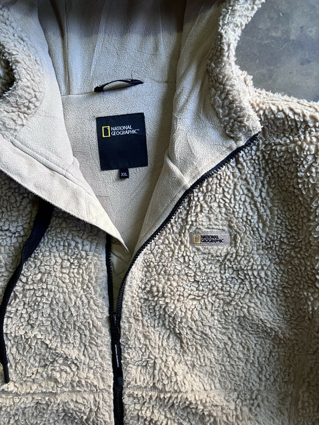 National geographic Fleece jacket-size XL