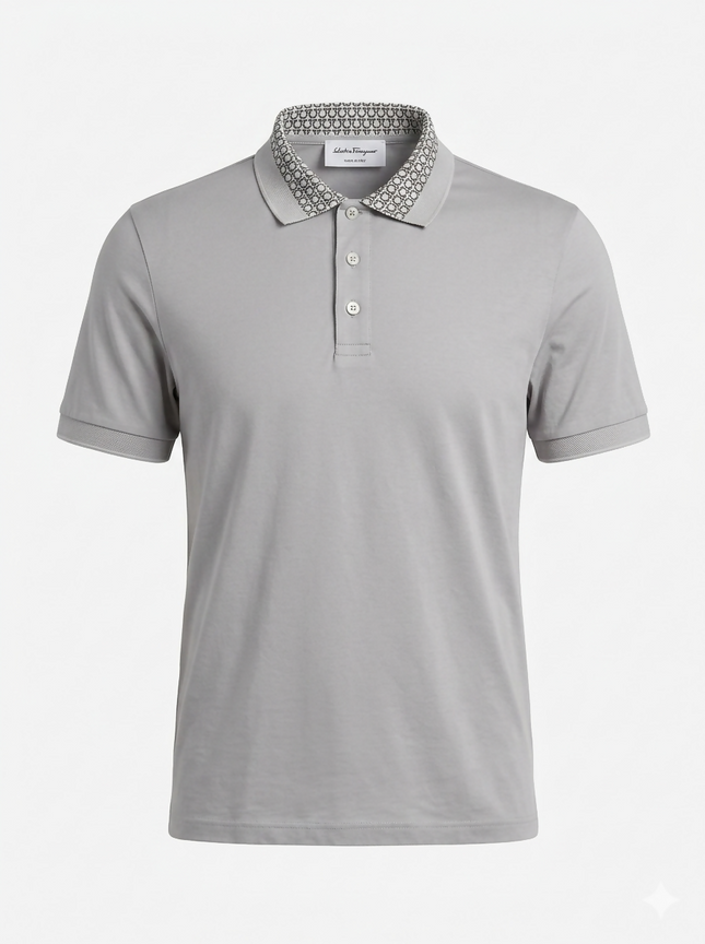 Authentic Salvatore Ferragamo Polo Shirt Size M