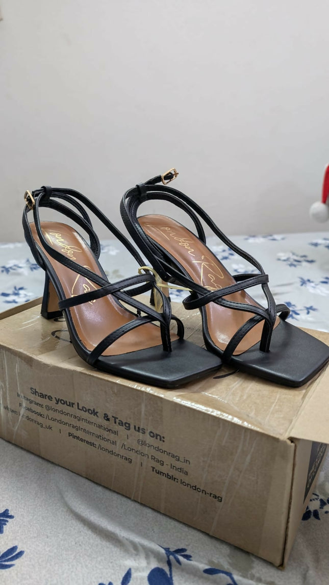 Women's Black Heels- 36EUR