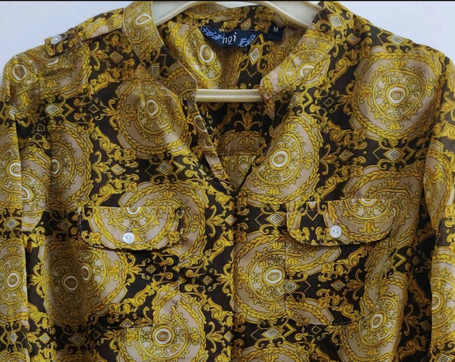 (Brand- noi) Smart Blouson Top