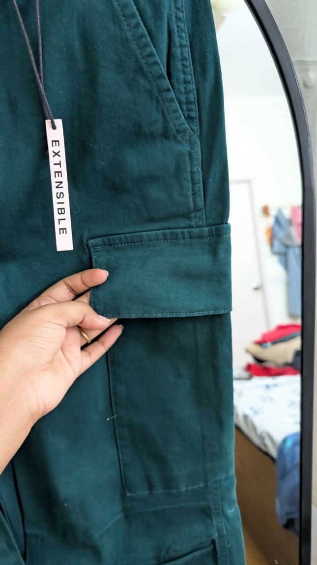 Women's Green cargo pants -30 Size