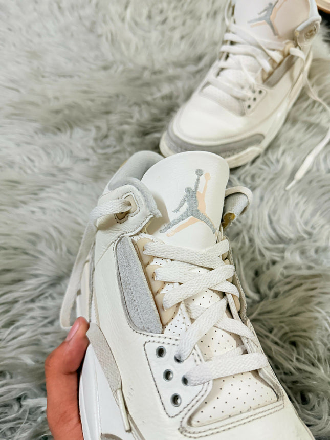 NIKE Air Jordan 3 Retro Craft 'Ivory' UK 9.5