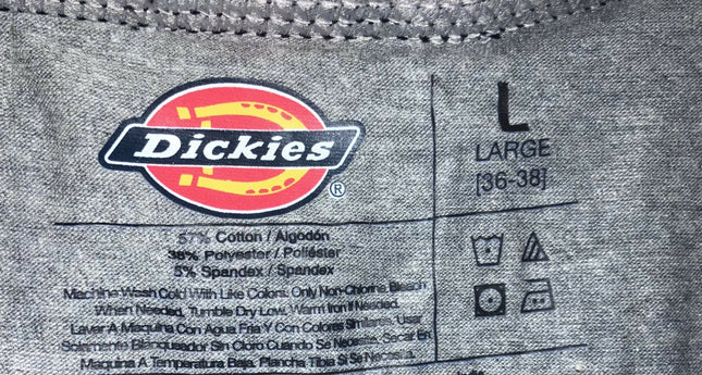 DICKIES Men's Trunk Gray underwear - L Size