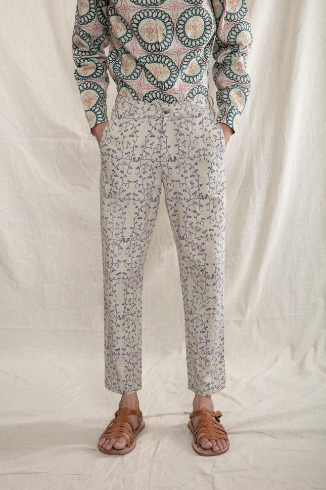 Anushe Pirani Mens Cropped Pants