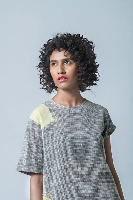 Anushe Pirani Women's Asymmetric Sleeve Dress