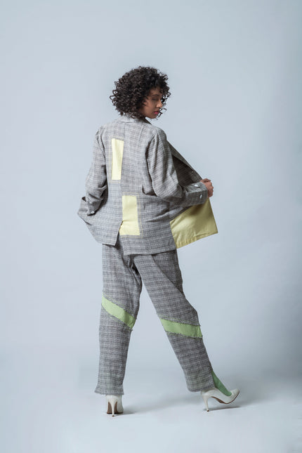 Anushe Pirani Women's Asymmetric Hem Jacket